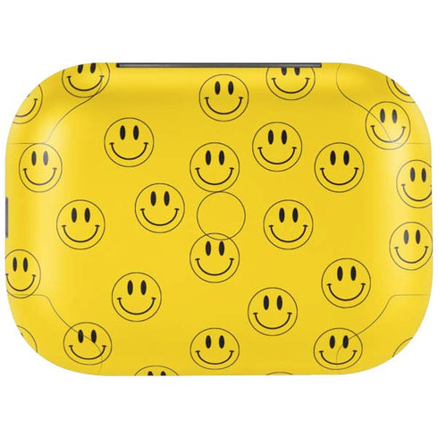 Happy Face Pattern Amazon Echo Buds Skin