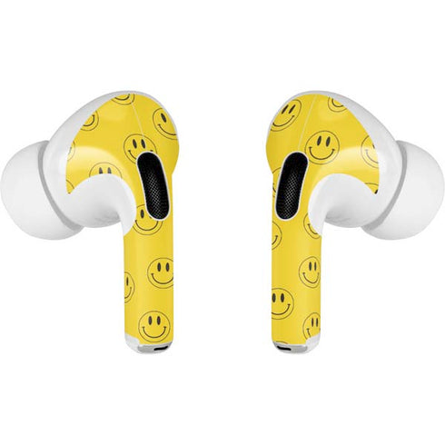 Happy Face Pattern Apple AirPods Pro Skin