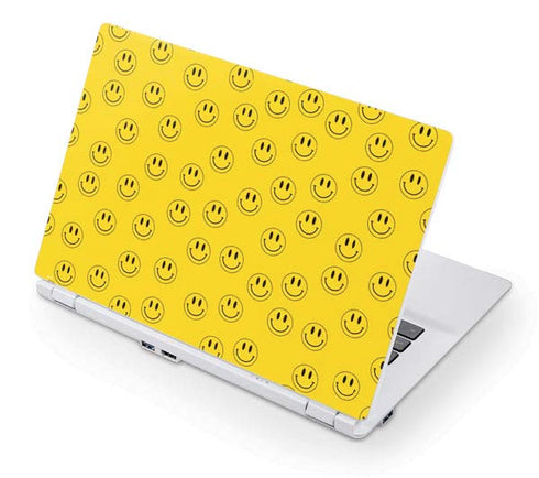Happy Face Pattern Acer Chromebook Skin