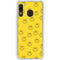 Happy Face Pattern Galaxy A20 Clear Case