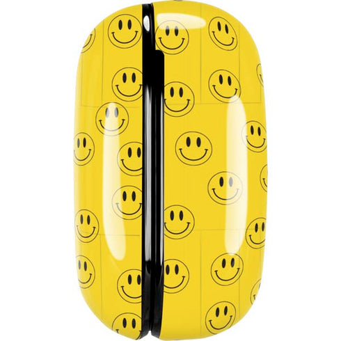 Happy Face Pattern Galaxy Buds Live Skin