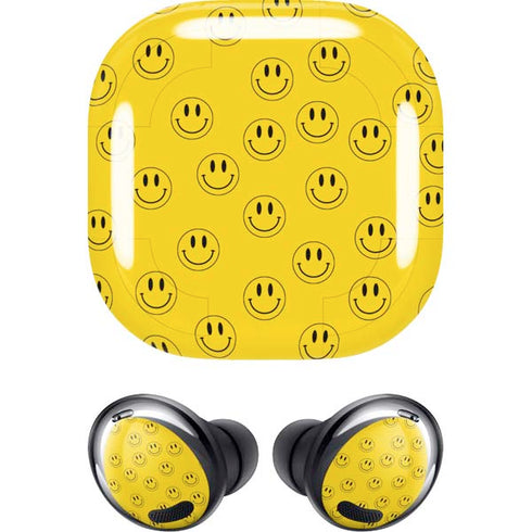 Happy Face Pattern Galaxy Buds Pro Skin
