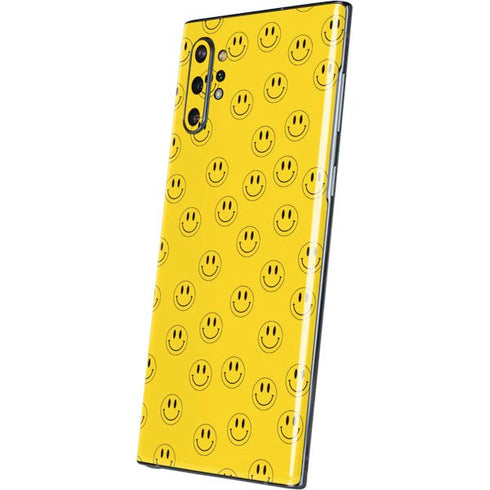 Happy Face Pattern Galaxy Note 10 Plus Skin