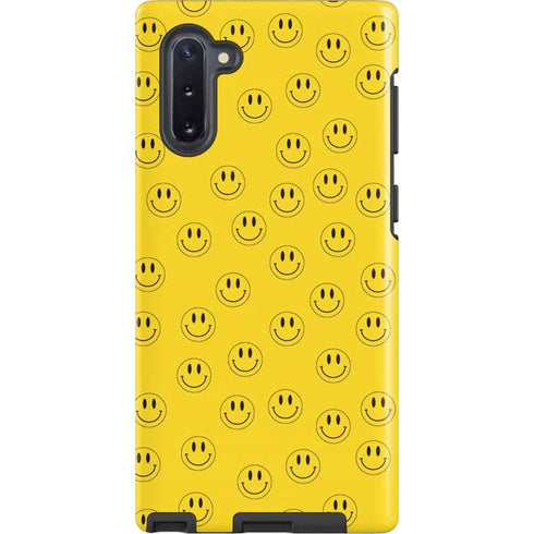 Happy Face Pattern Galaxy Note 10 Pro Case