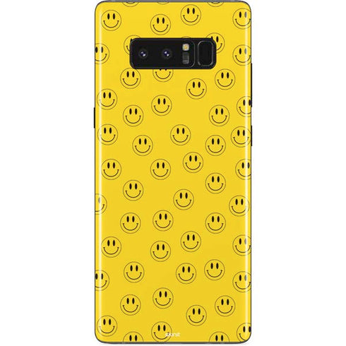 Happy Face Pattern Galaxy Note 8 Skin