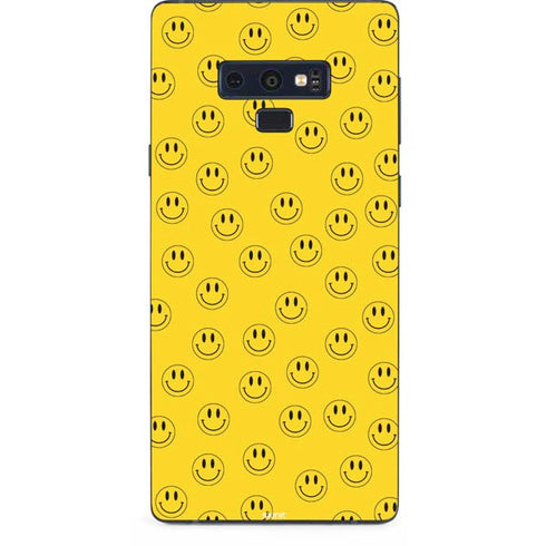 Happy Face Pattern Galaxy Note 9 Skin
