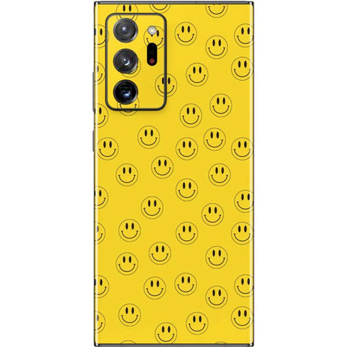 Happy Face Pattern Galaxy Note20 Ultra 5G Skin
