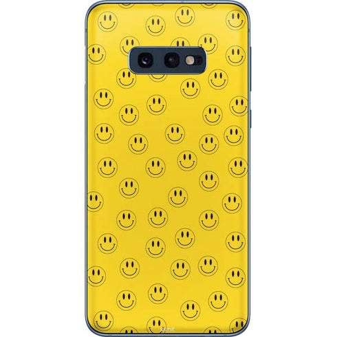 Happy Face Pattern Galaxy S10e Skin