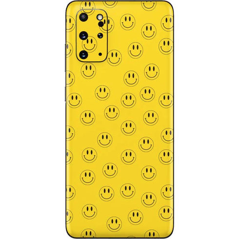 Happy Face Pattern Galaxy S20 Plus Skin