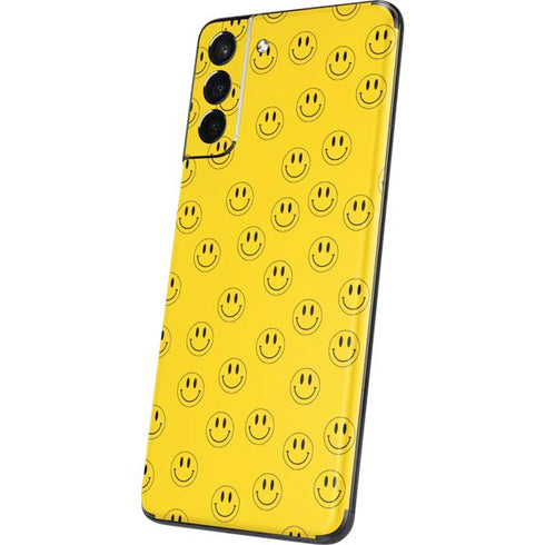 Happy Face Pattern Galaxy S21 Plus 5G Skin