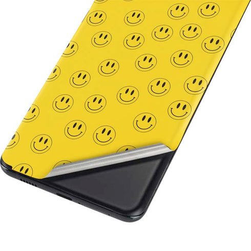 Happy Face Pattern Galaxy S21 Ultra 5G Skin