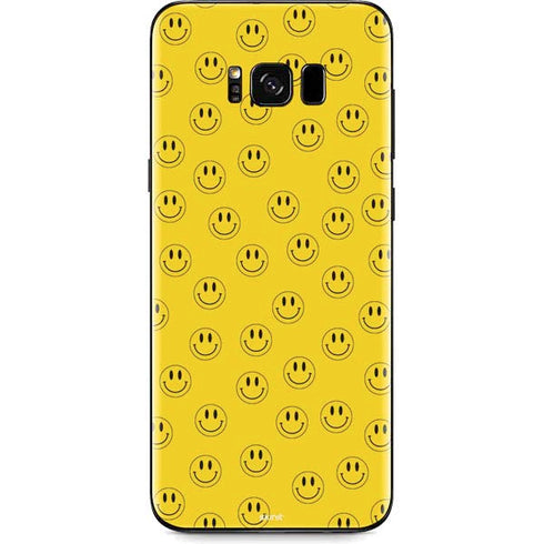 Happy Face Pattern Galaxy S8 Plus Skin