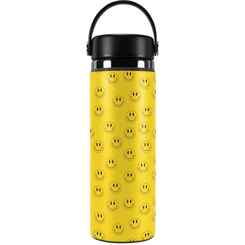 Happy Face Pattern Hydro Flask 20oz Wide Mouth Skin