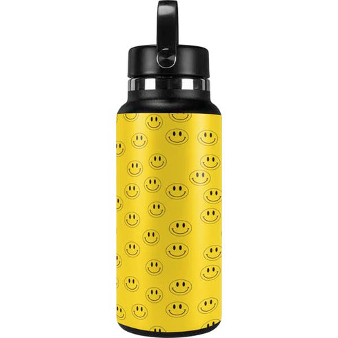 Happy Face Pattern Hydro Flask 32oz Wide Mouth Skin