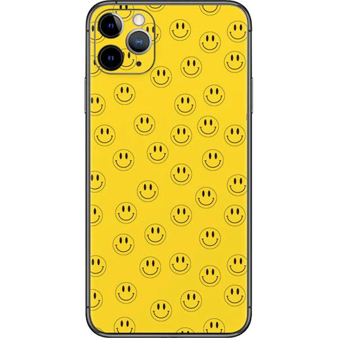 Happy Face Pattern iPhone 11 Pro Max Skin