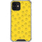 Happy Face Pattern iPhone 12 Clear Case