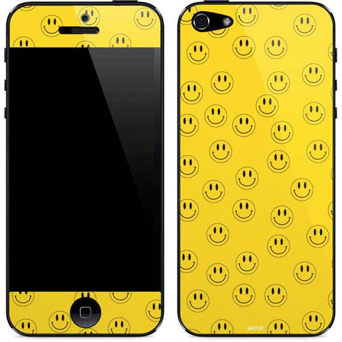 Happy Face Pattern iPhone 5/5s/5SE Skin