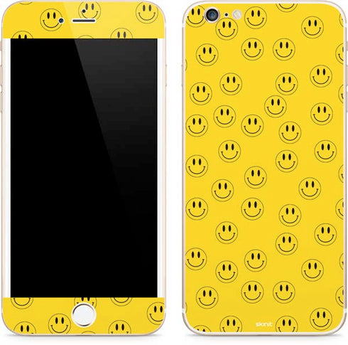 Happy Face Pattern iPhone 6/6s Plus Skin