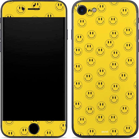 Happy Face Pattern iPhone 7 Skin