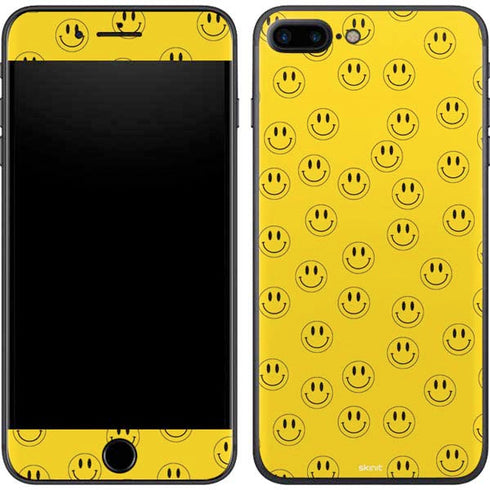 Happy Face Pattern iPhone 8 Plus Skin