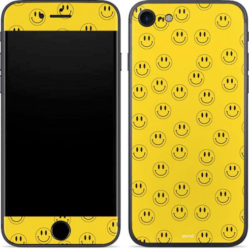 Happy Face Pattern iPhone 8 Skin