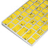 Happy Face Pattern Magic Keyboard Skin