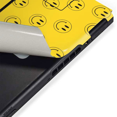 Happy Face Pattern Nintendo Switch Bundle Skin