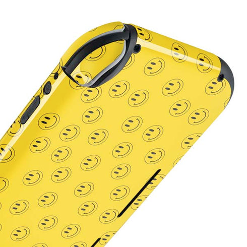 Happy Face Pattern Nintendo Switch Lite Skin