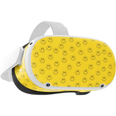 Happy Face Pattern Oculus Quest 2 Skin