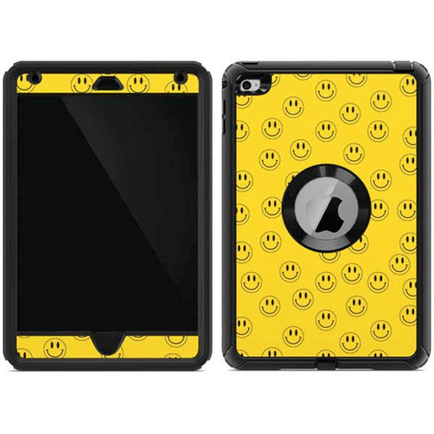Happy Face Pattern Otterbox Defender iPad Skin