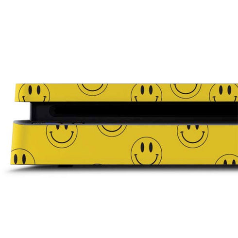 Happy Face Pattern PS4 Slim Skin