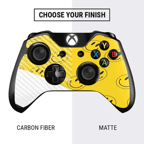 Happy Face Pattern Xbox One Controller Skin