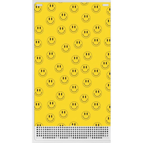 Happy Face Pattern Xbox Series S Console Skin