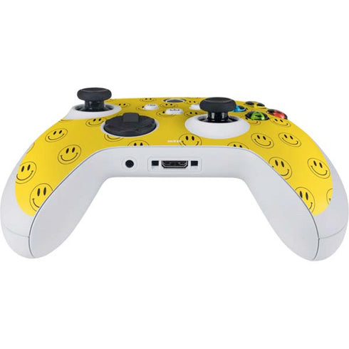 Happy Face Pattern Xbox Series S Controller Skin