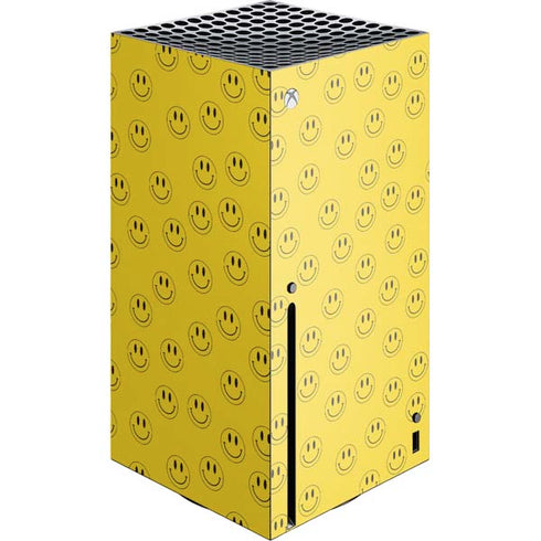 Happy Face Pattern Xbox Series X Console Skin