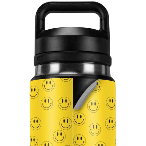 Happy Face Pattern YETI Rambler 26oz Bottle Skin