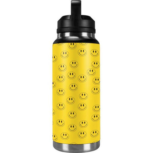 Happy Face Pattern YETI Rambler 36oz Bottle Skin
