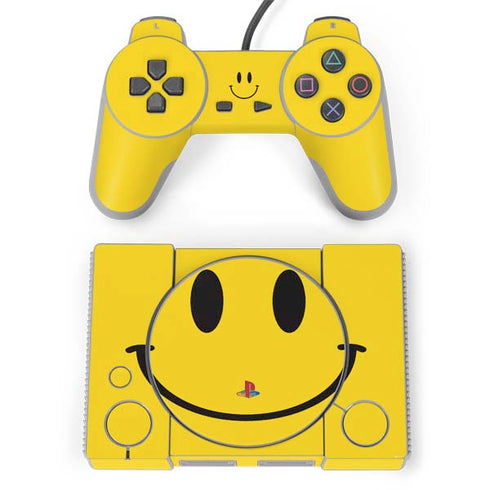 Happy Face PlayStation Classic Bundle Skin