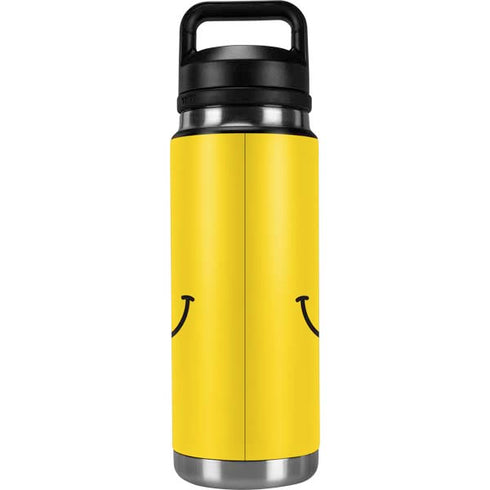 Happy Face YETI Rambler 26oz Bottle Skin