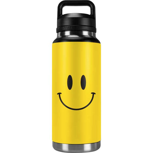 Happy Face YETI Rambler 36oz Bottle Skin
