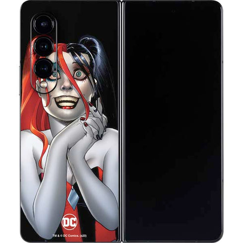 DC Comics Harley Quinn HC #8 New 52 Cover Galaxy Z Fold4 5G Skin