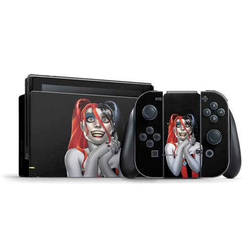 DC Comics Harley Quinn HC #8 New 52 Cover Nintendo Switch Bundle Skin