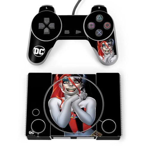DC Comics Harley Quinn HC #8 New 52 Cover PlayStation Classic Bundle Skin