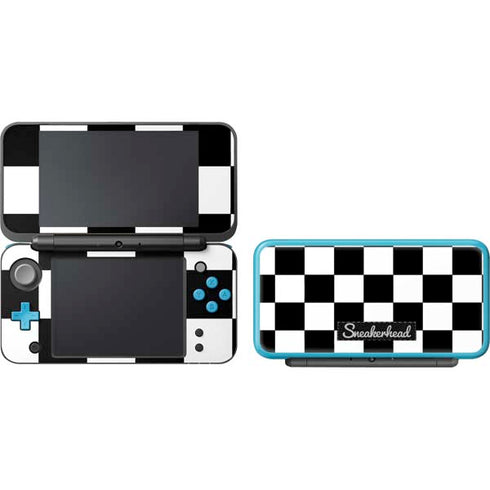 Sneakerhead Checkered Nintendo 2DS XL (2017) Skin