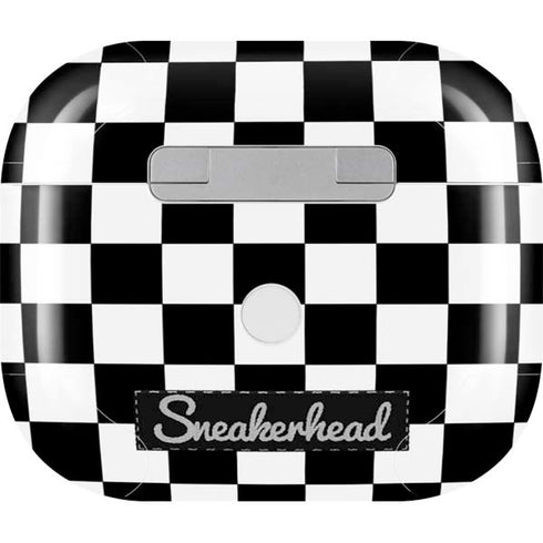 Sneakerhead Checkered Apple AirPods (3rd Gen 2021) Skin