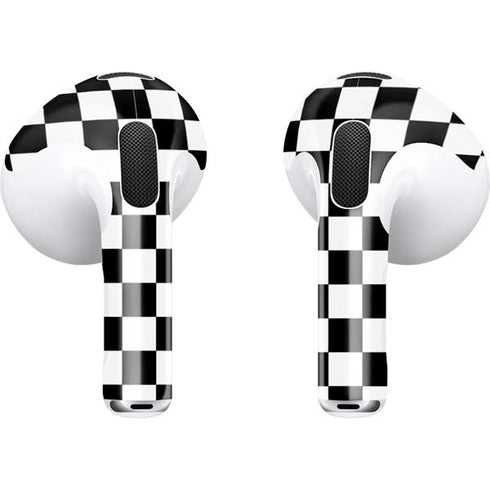 Sneakerhead Checkered Apple AirPods (3rd Gen 2021) Skin