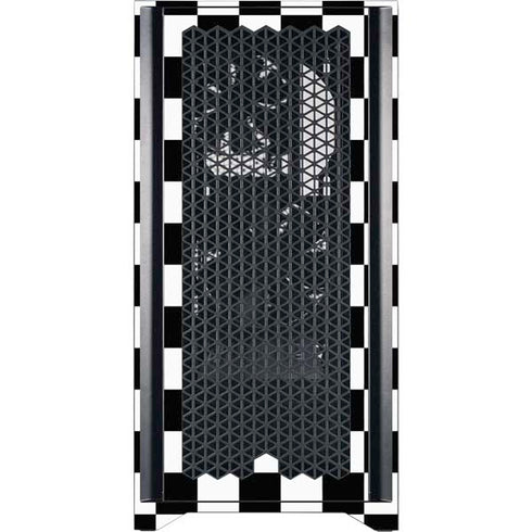 Sneakerhead Checkered Corsair 4000D Tempered Glass Mid-Tower ATX Case Skin