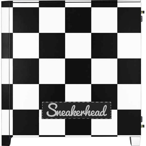 Sneakerhead Checkered Corsair 4000D Tempered Glass Mid-Tower ATX Case Skin