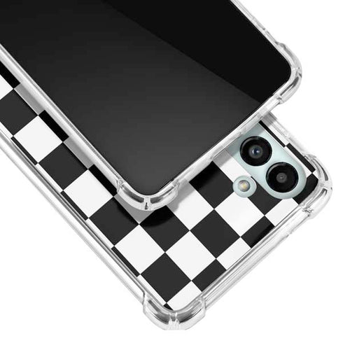 Sneakerhead Checkered Galaxy A13 5G Clear Case