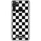 Sneakerhead Checkered Galaxy A21 Clear Case